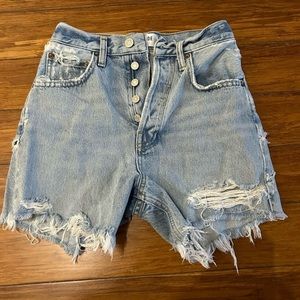 Like new Agolde Parker shorts
